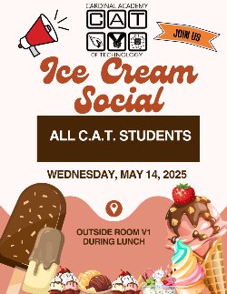 CAT ICE CREAM SOCIAL 